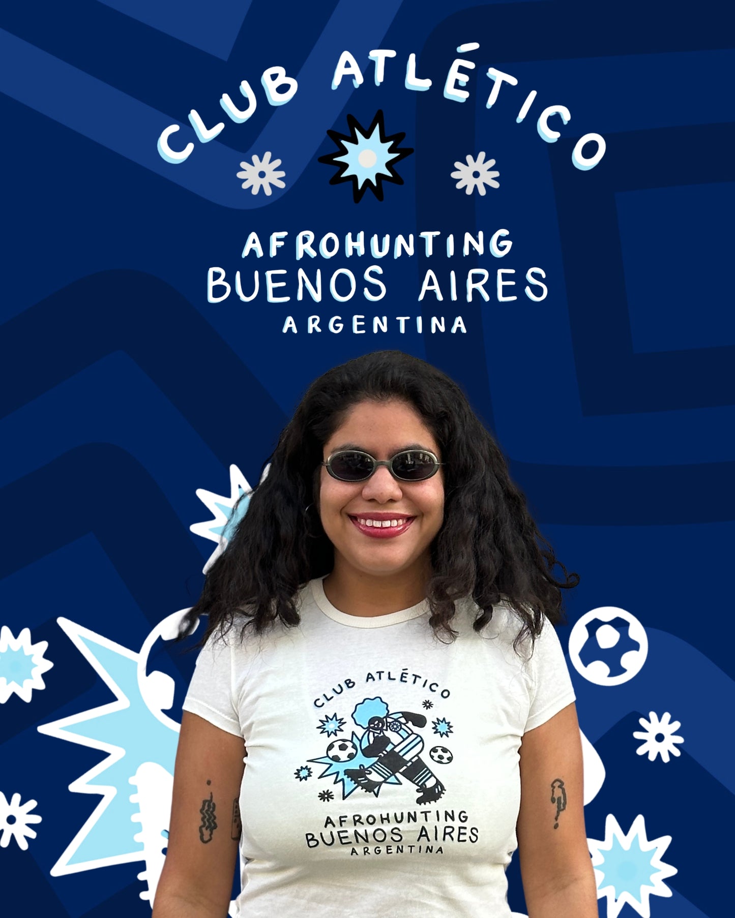 Club Atlético afrohunting Buenos Aires T-Shirt
